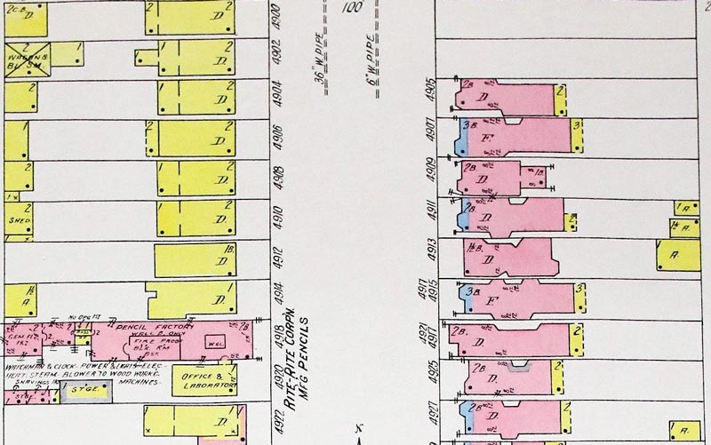 1925 Map