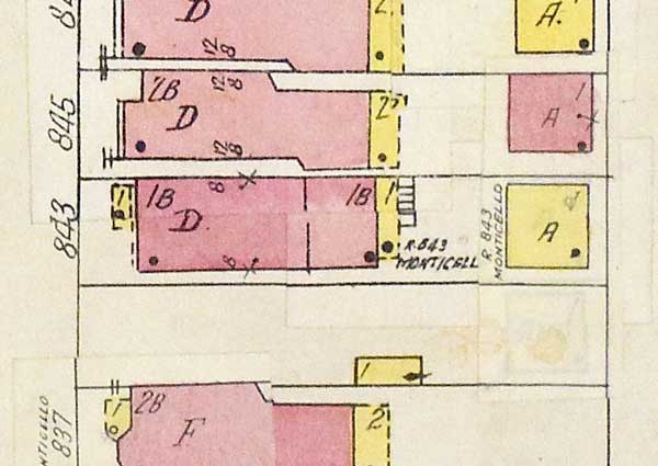 1949 Sanborn map
